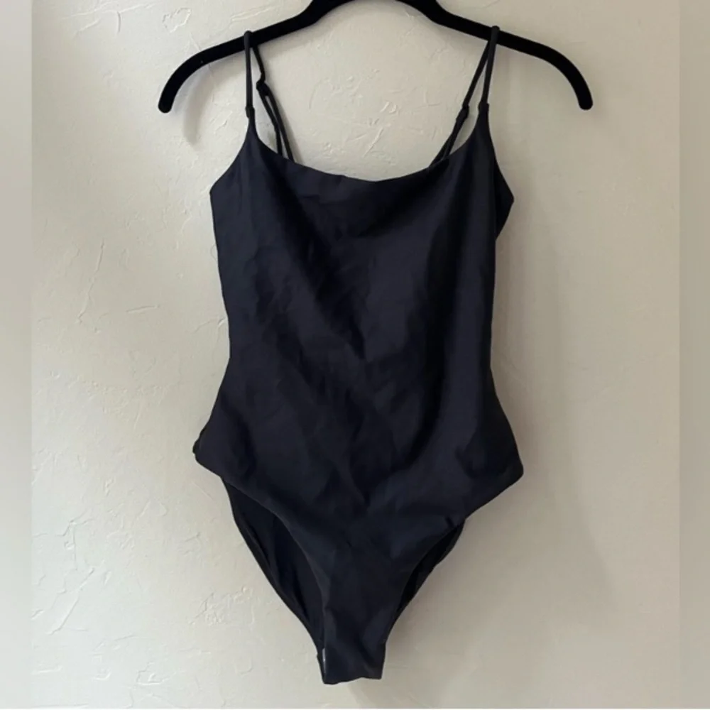 SKIMS Square Neck Scoop One Piece Swimsuit L